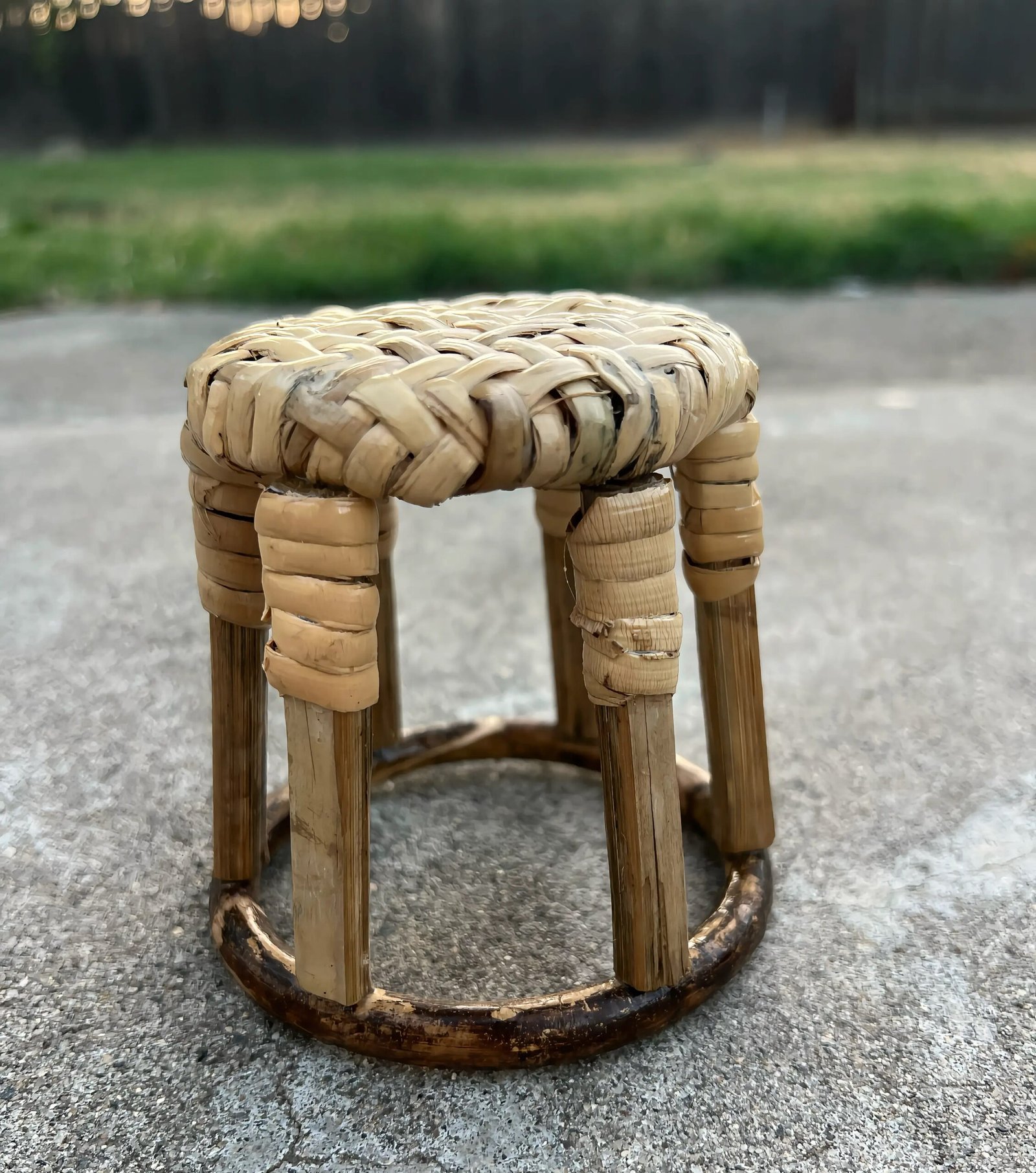 Miniature Traditional Hmong Stool - Image 2
