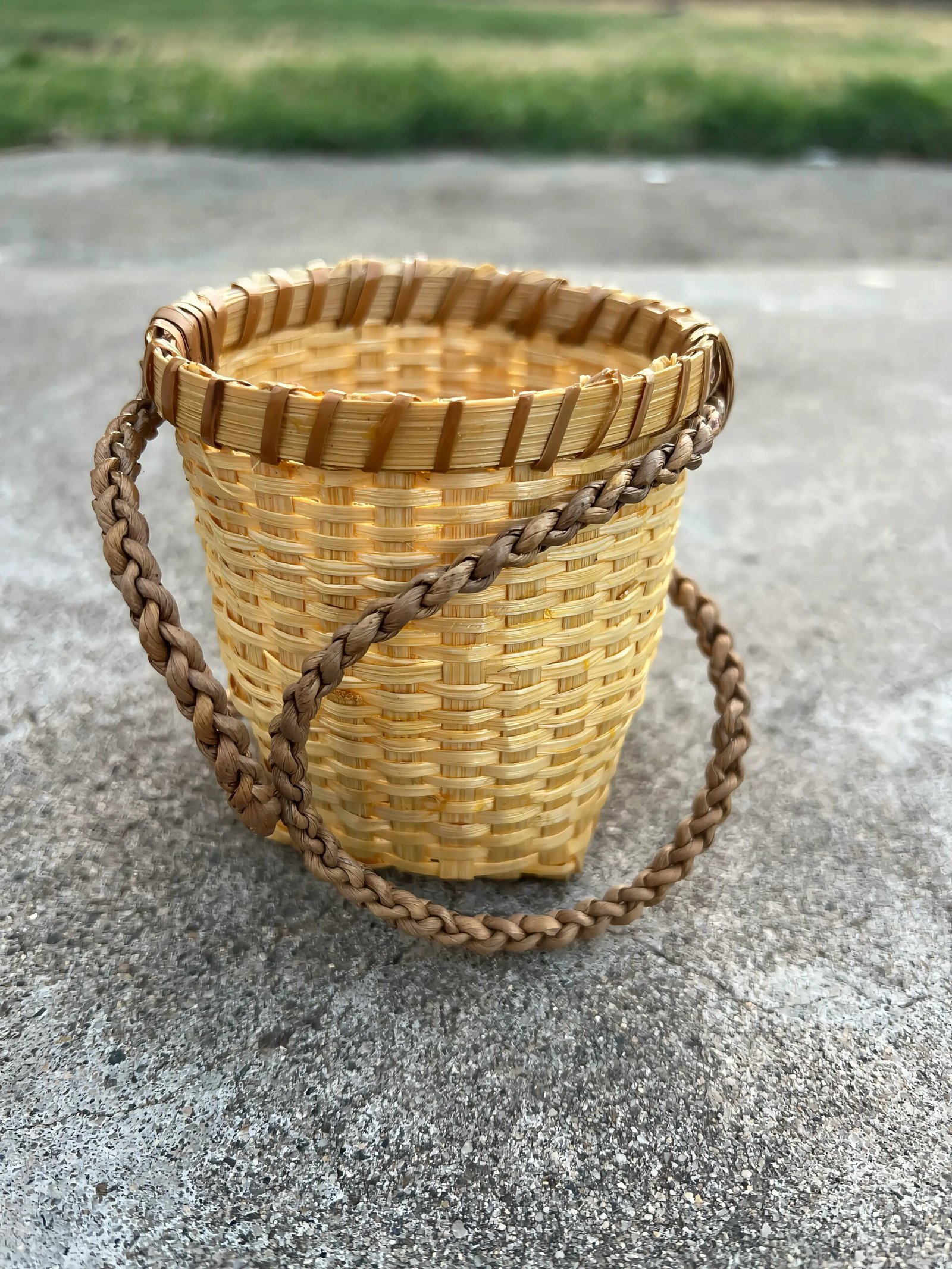 Miniature Woven Gathering Basket
